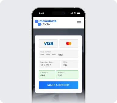 Data review supported by Immediate Code automated investments